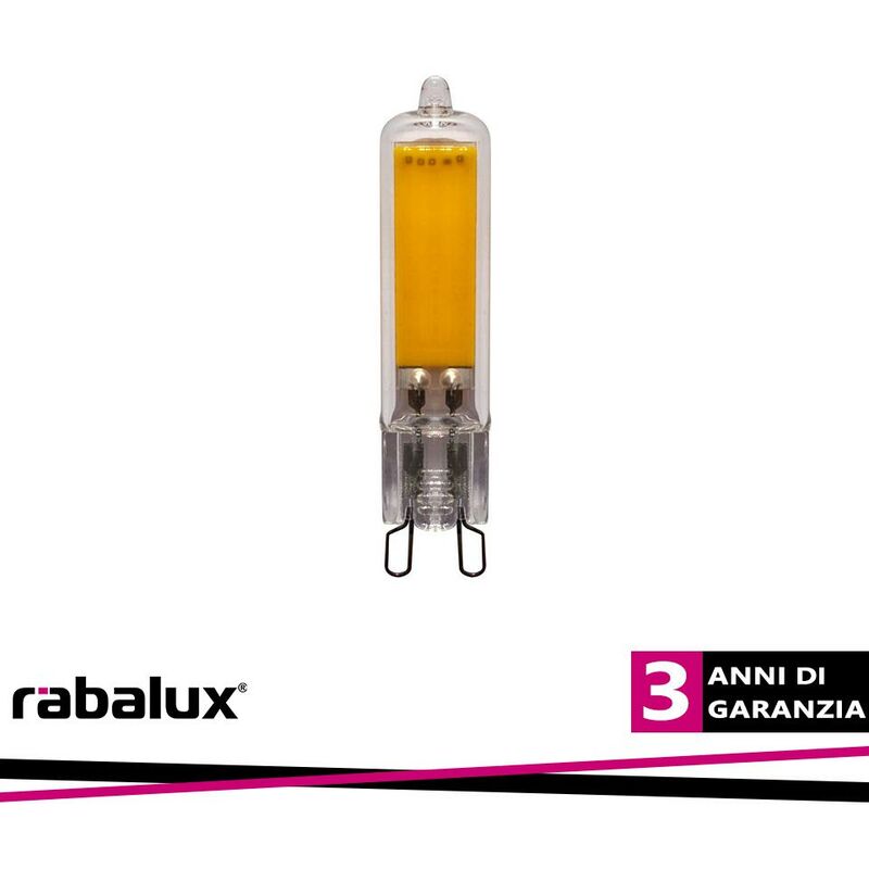foto del prodotto fil. led, g9, 4w, 460lm, 4000k luce naturale