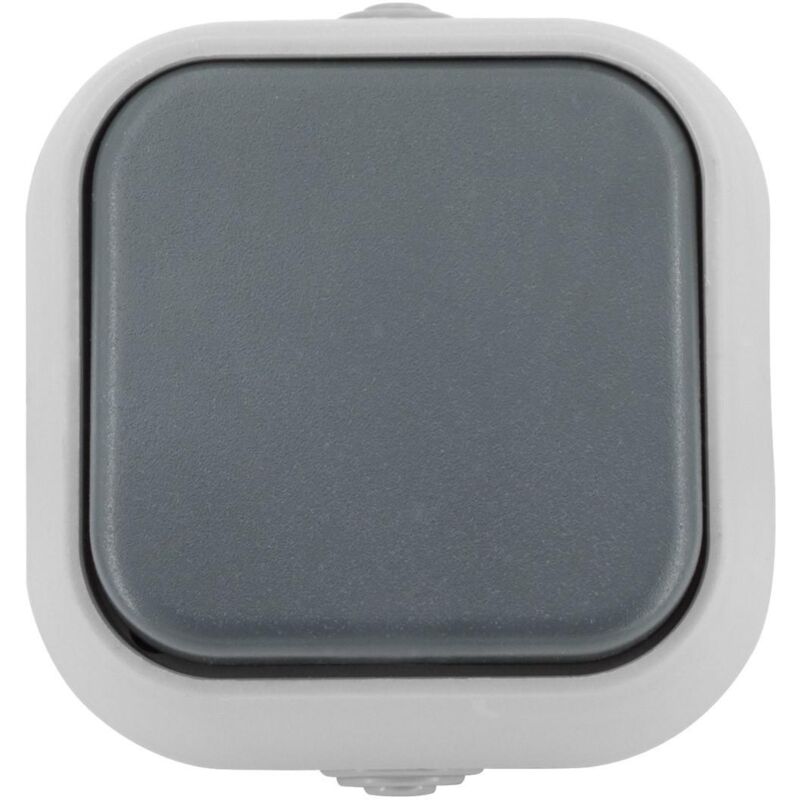immagine 0 del prodotto interruttore semplice commutatore ip54 grigio
