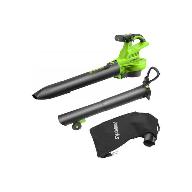 foto del prodotto 40v brushless vac blower senza batteria o caricatore gd40bvii greenworks