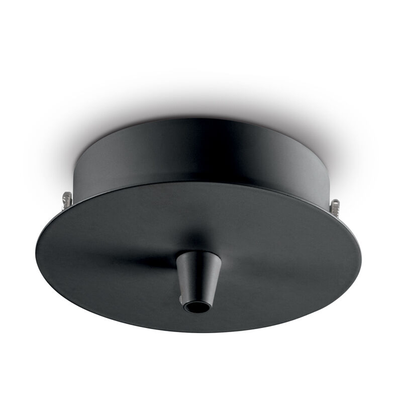 immagine 0 del prodotto rosone standard all in metallo nero 1 luce
