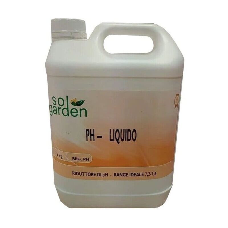 foto del prodotto riduttore ph liquido 25kg solgarden