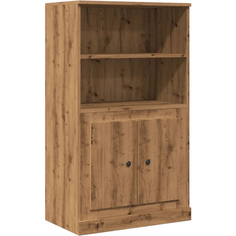 foto del prodotto credenza cassettiera cassettiera mobile contenitore organizer cucina soggiorno soggiorno alto artigianato 60 x 35,5 x 103,5 cm truciolare marrone