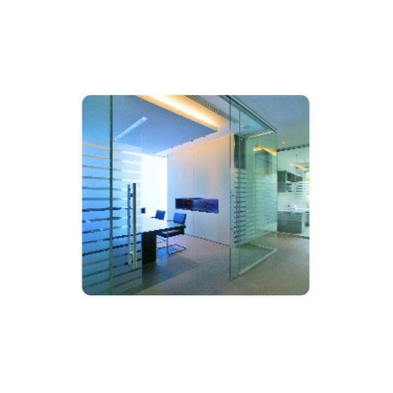 foto del prodotto pellicola adesiva bianca opaca privacy 75x240 per porte, porta finestre e finestra.