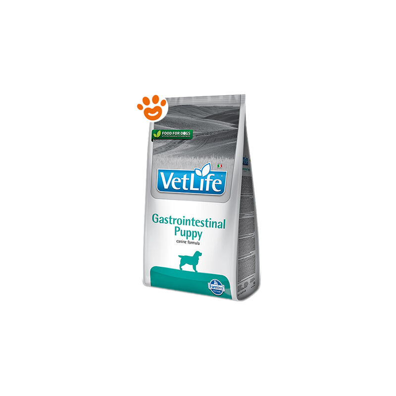 foto del prodotto dog vet life gastrointestinal puppy dog vet life gastrointestinal puppy sacco da 2 kg farmina
