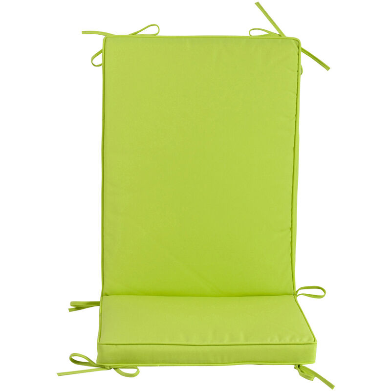 foto del prodotto cuscino per poltrona box verde mela ferliving schienale medio 93x41x5 cm