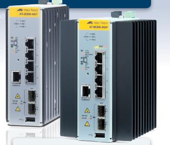 immagine 0 del prodotto allied telesis at ie200 6fp 80 gestito l2 fast ethernet 10 100 supporto power over ethernet poe nero, grigio