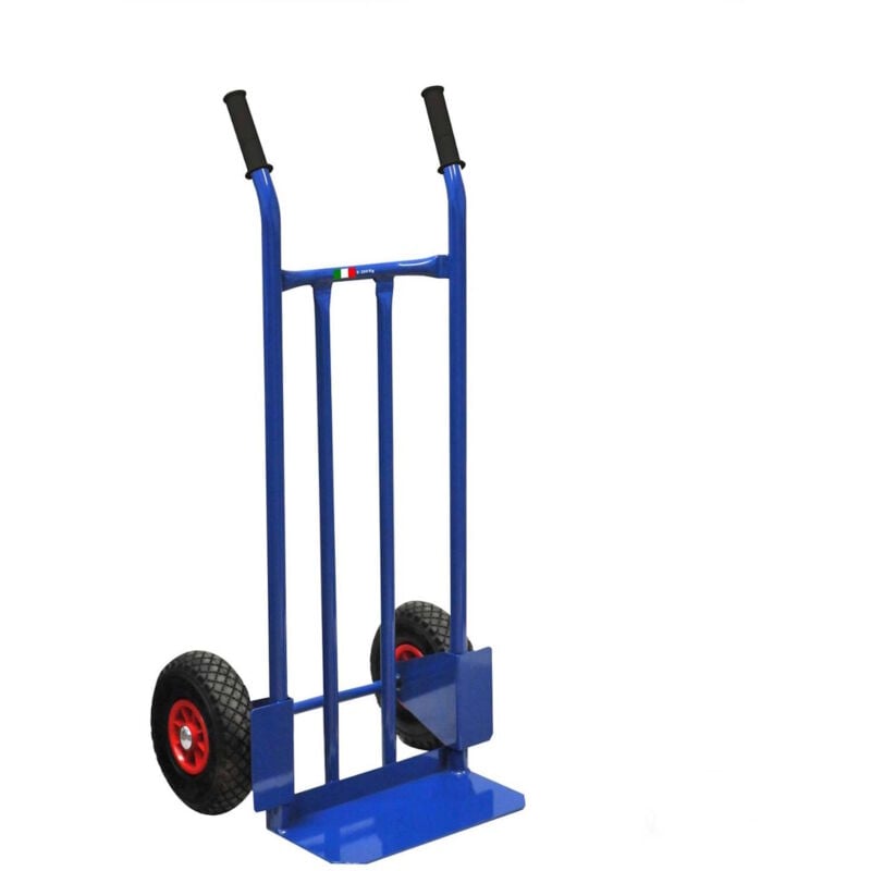 foto del prodotto carrello portacasse 2 ruote pneumatiche modello italia portata 250 kg