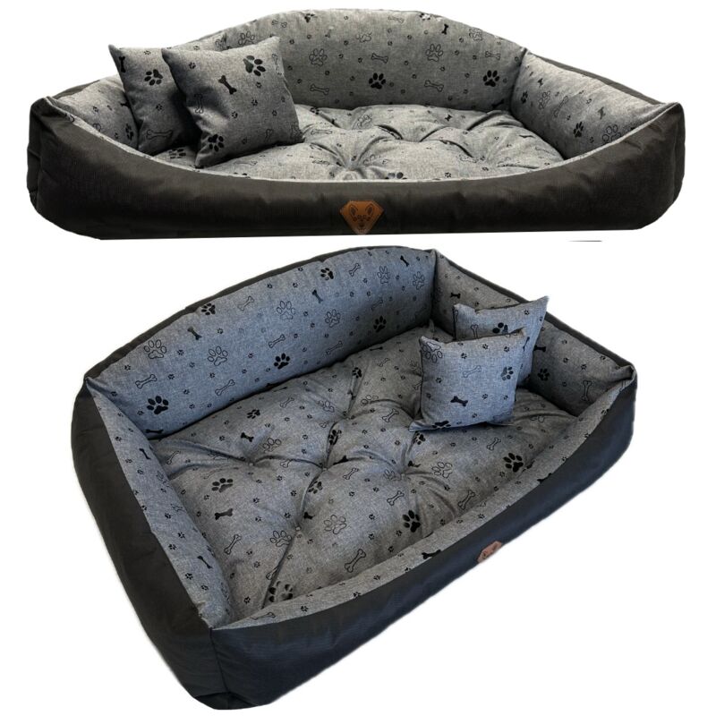 foto del prodotto lettino per cani per gatto morbido e confortevole 75x65 dogs4life impermeabile