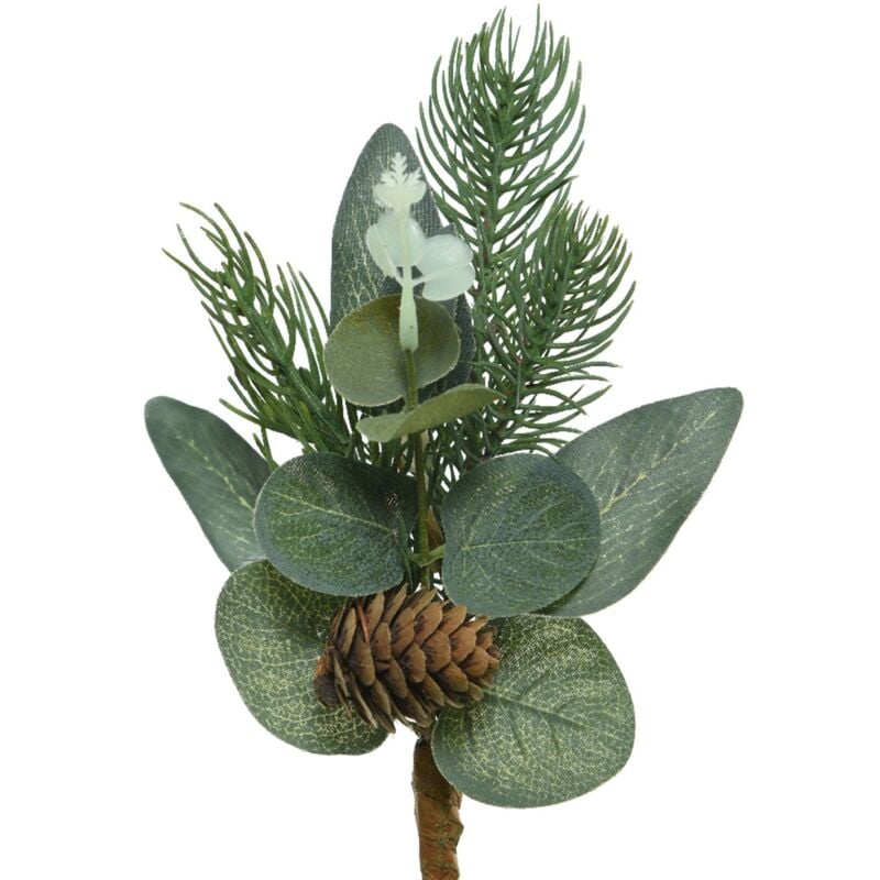 foto del prodotto ramo decorativo eucalipto per composizioni floreali da 24 cm