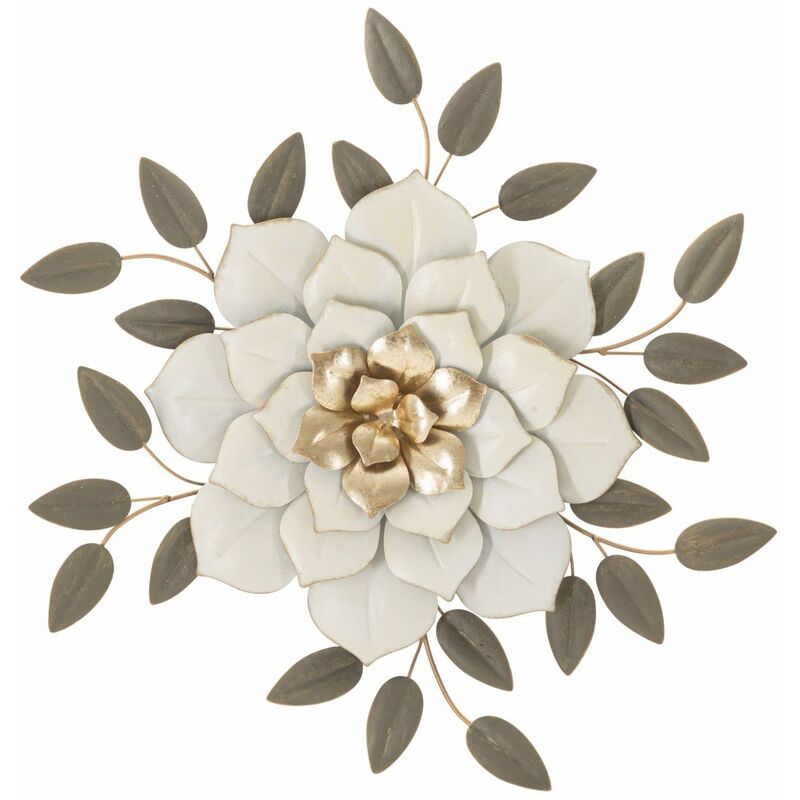 foto del prodotto pannello decorativo fiore in ferro per decorazioni ambienti