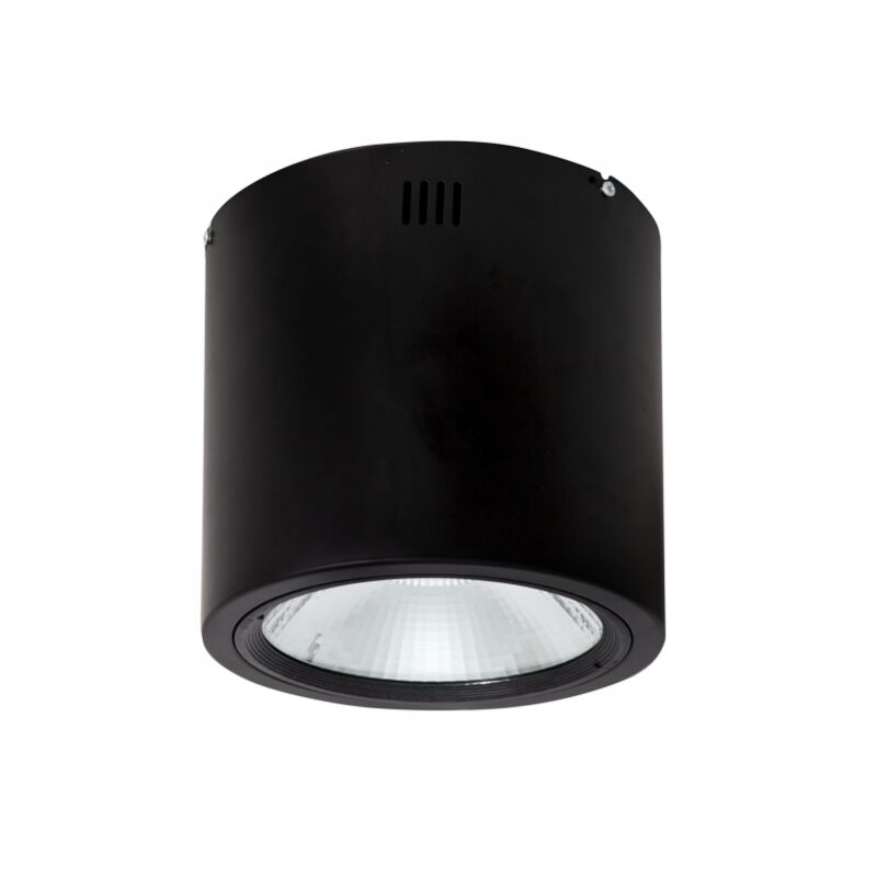 foto del prodotto faretto da superficie 20w 4000k tubolare 1600lm nero 18x16,3x16,3 cm