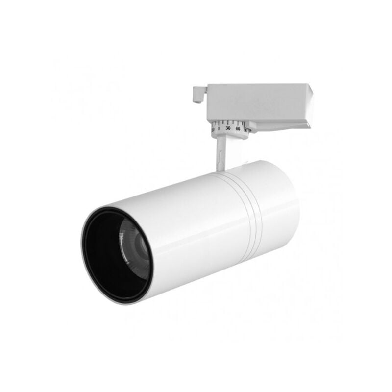 foto del prodotto fabrilamp faretto a binario 20w 4000k anzo white 1800lm 36 orientabile 330 regx18x6,2 cm
