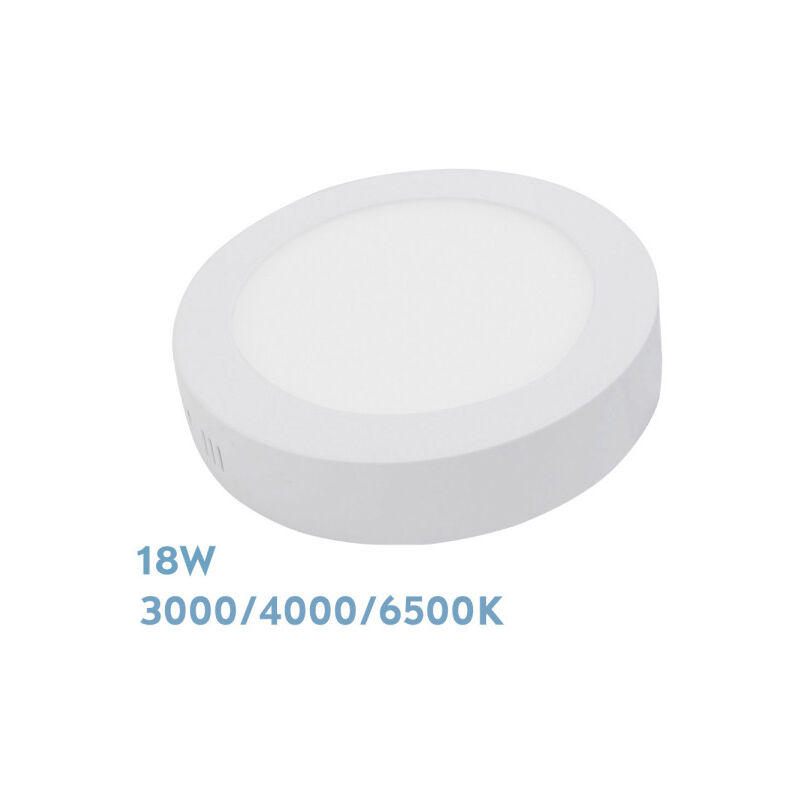 foto del prodotto faretto di superficie diorite 18w 3000k 4000k 6500k bianco 1620lm 3,5x22x22 cm