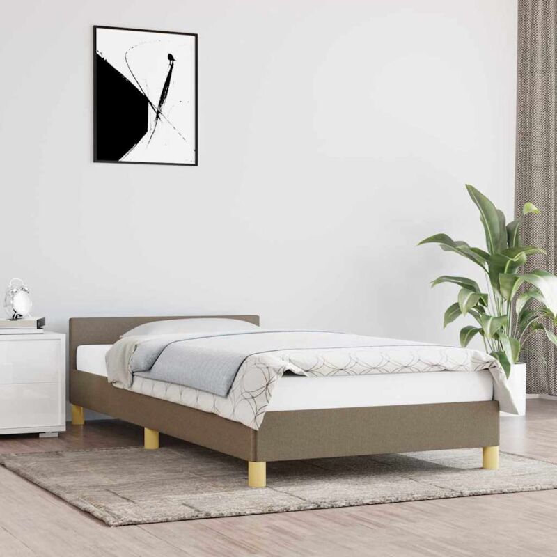 foto del prodotto furniture limited giroletto senza materasso tortora 100x200 cm
