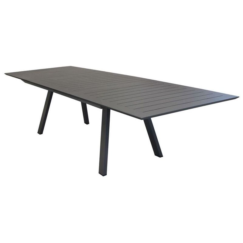foto del prodotto defibrico tavolo zante allungabile 200 300x110x75h taupe verniciato a polvere