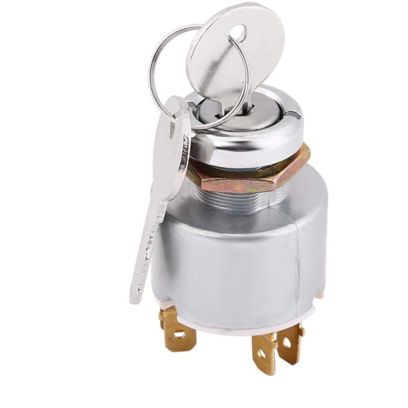 immagine 0 del prodotto cyslmuk interruttore di accensione, interruttore di avviamento motore universale da 12 v, 3 posizioni, on off, interruttore di controllo