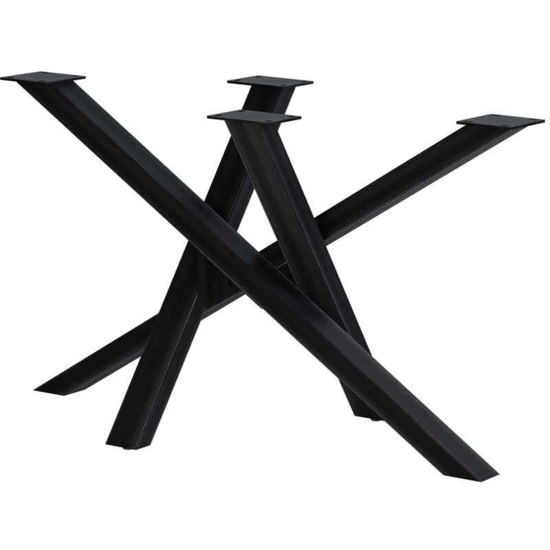 foto del prodotto gambe del tavolo finney nero antico 120x60x72 cm