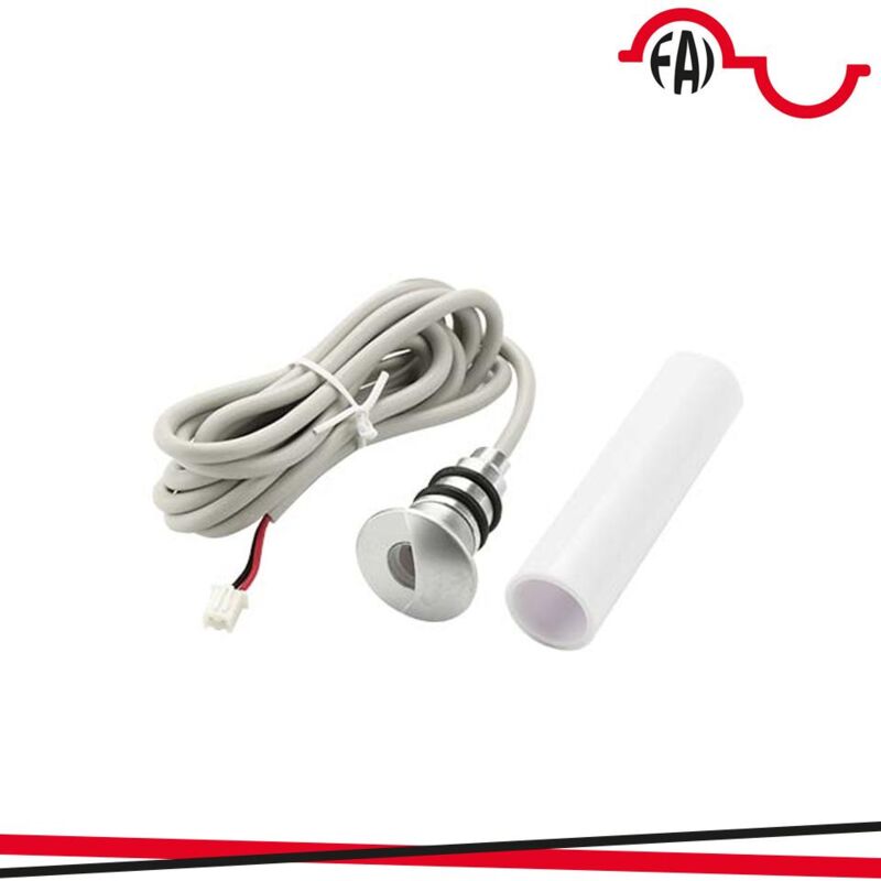 foto del prodotto fai faretto led 1w satinato ip65 4000k 60lm 12v luce naturale