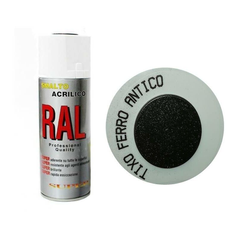 foto del prodotto bomboletta spray tixo ferro antico ferro antichizzato micaceo protettivo