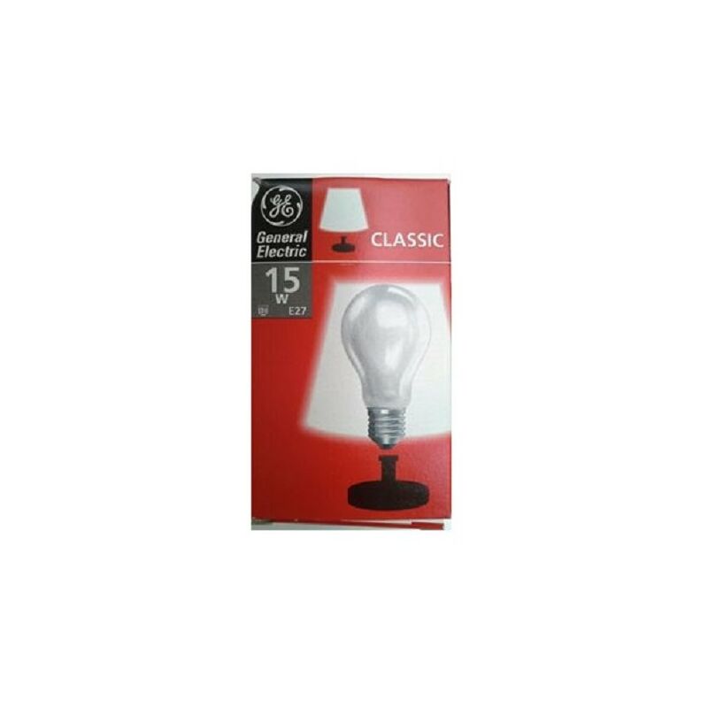 foto del prodotto general electric 91178 lampadina e27 15w classica 230v 90lm smerigliata