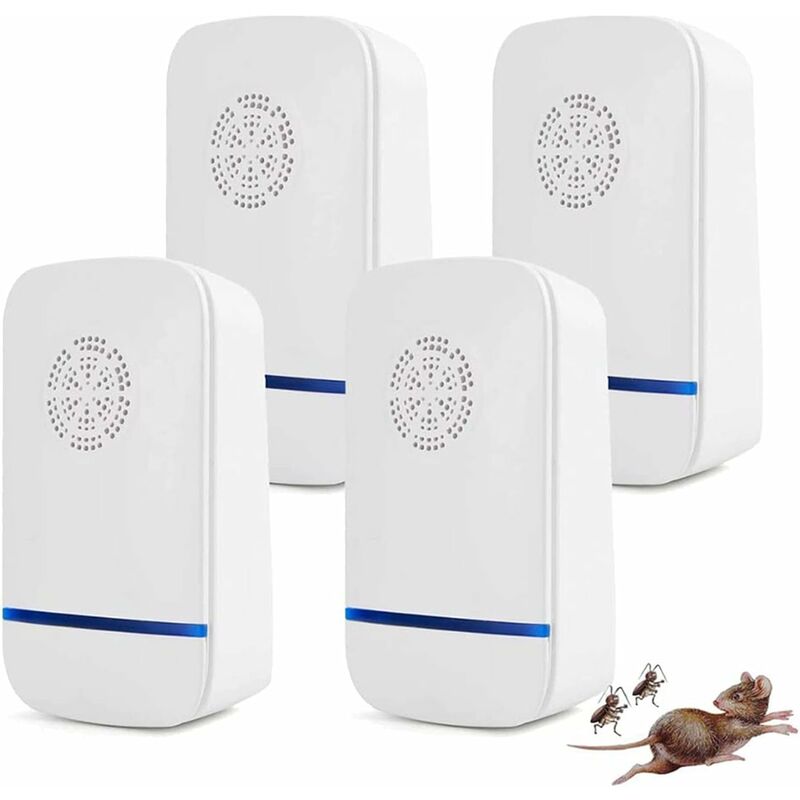 foto del prodotto fortuneville antizanzare ultrasuoni, repellente ad ultrasuoni, antizanzare repellente,plug in anti zanzare, topi, scarafaggi, insetti, ratti,