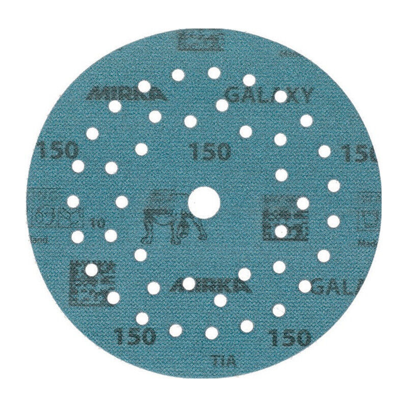 foto del prodotto disco abrasivo adesivo galaxy grip multifit 125mm k.150 f.ho metallo lacca co. per 50 