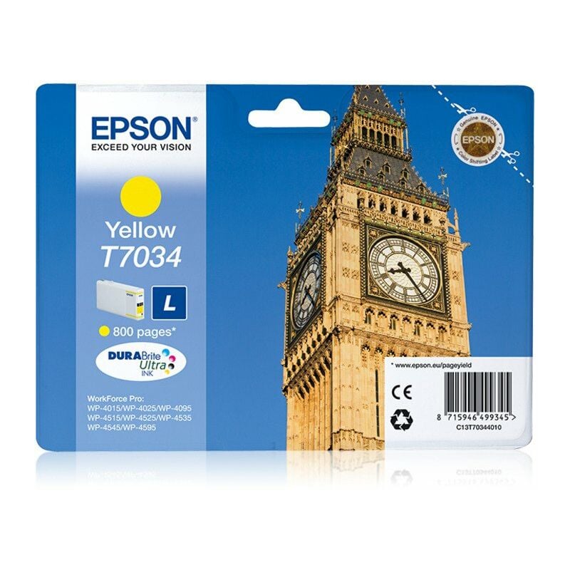 foto del prodotto liderpapel epson big ben tanica giallo