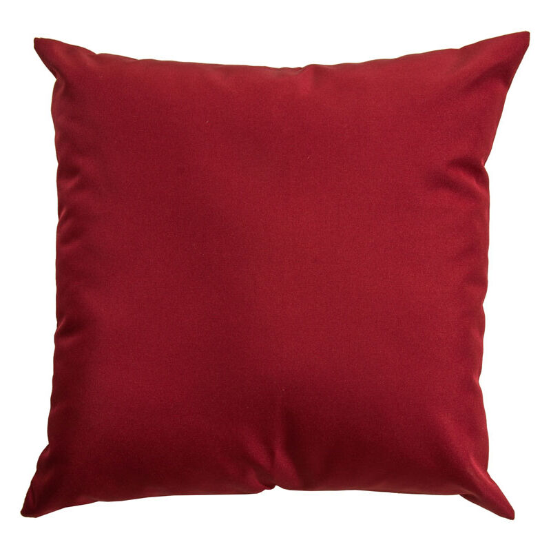 foto del prodotto cuscino decorativo 45 x 45 cm rosso rubino