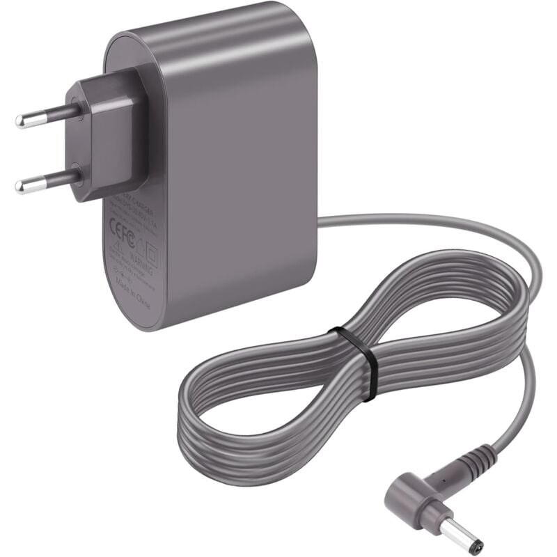 foto del prodotto caricabatterie da 21,75 v per aspirapolvere dyson v10slim, caricabatteria per aspirapolvere senza fili, alimentatore per aspirapolvere