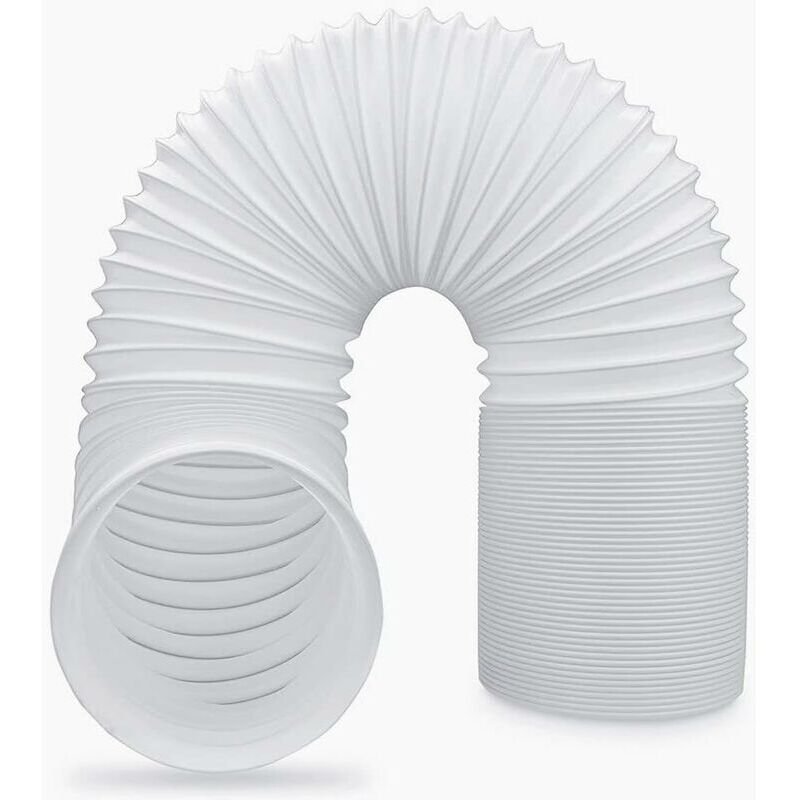 foto del prodotto fortuneville tubo flessibile del condizionatore d aria mobile, tubo flessibile di scarico dell aria in pvc kit flessibile del tubo di sfiato