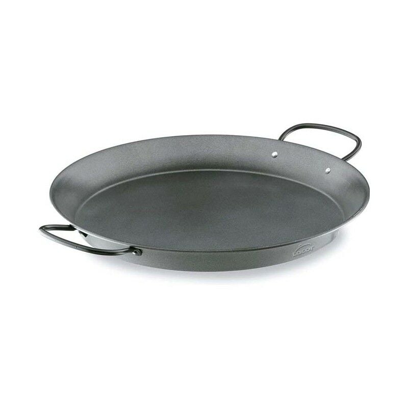 foto del prodotto lacor padella per paella in acciaio al carbonio antiaderente 32 cm 5 porzioni 