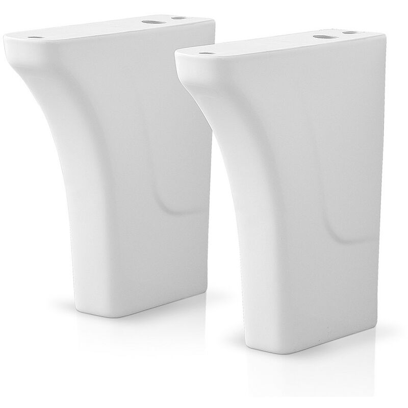 foto del prodotto inbagno coppia muriccioli in ceramica per installazione lavatoi in ceramica