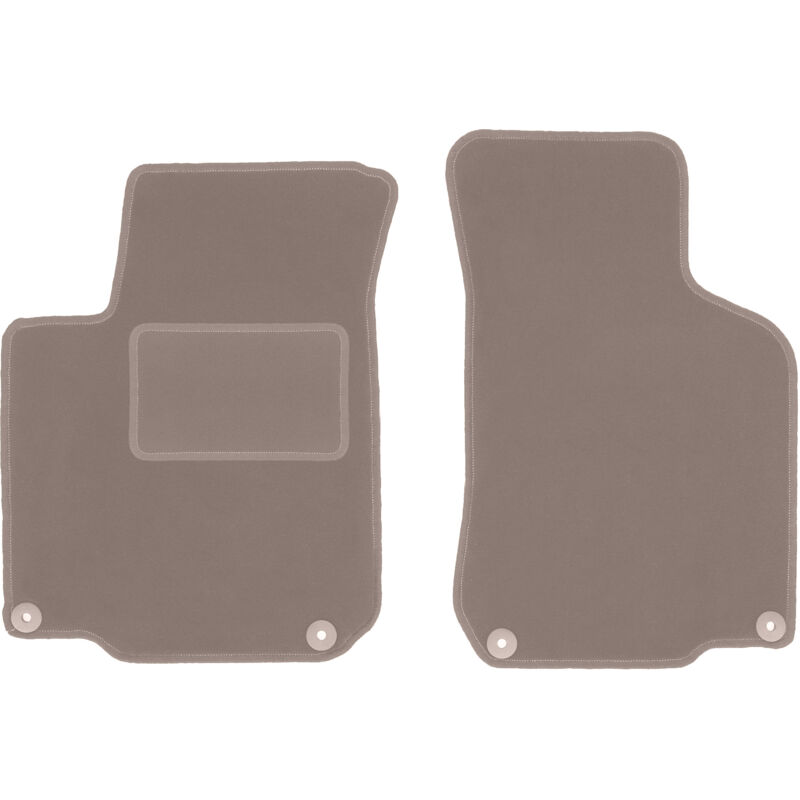 foto del prodotto tappetini anteriori beige per volkswagen bora variante, station wagon, berlina 1997 2005 