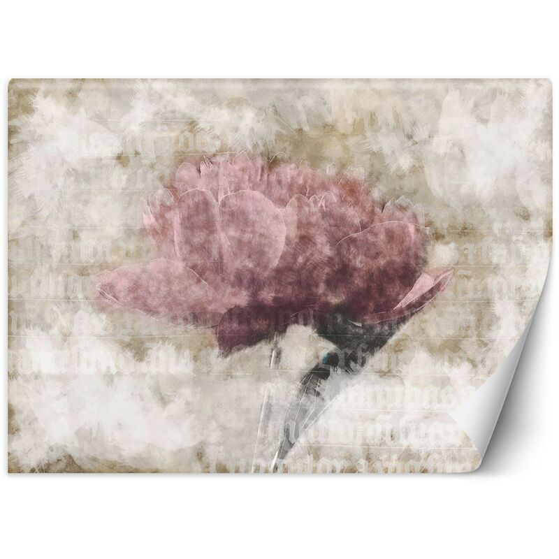 foto del prodotto gbshop carta da parati, fiori astratti in colori pastello 400x280
