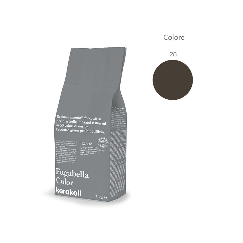 foto del prodotto fugabella color 28 stucco fugante sacco 3 kg