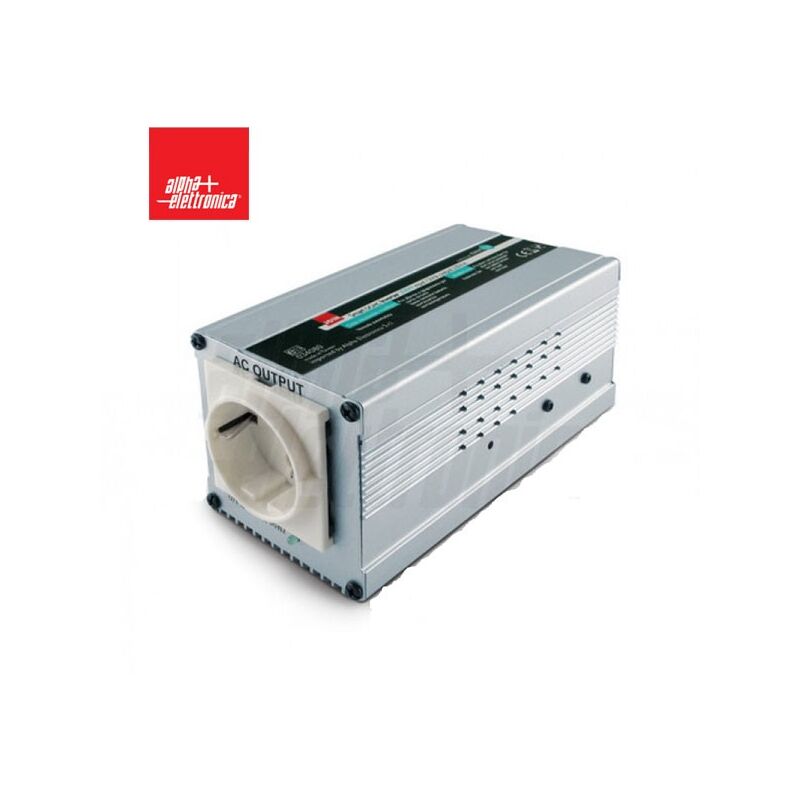foto del prodotto inverter 350w ingresso 12vdc, uscita 230vac