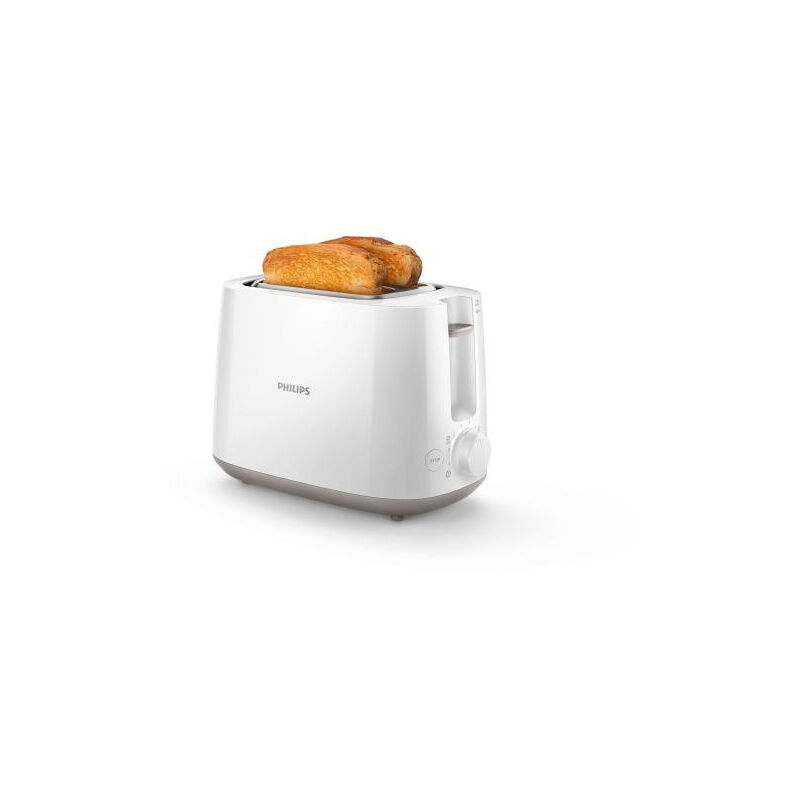 foto del prodotto philips tostapane hd2581 00 2 slot 830 w bianco