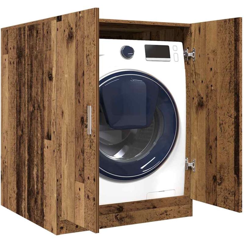 foto del prodotto mobile per lavatrice legno antico 70,5x71,5x91,5 cm vidaxl