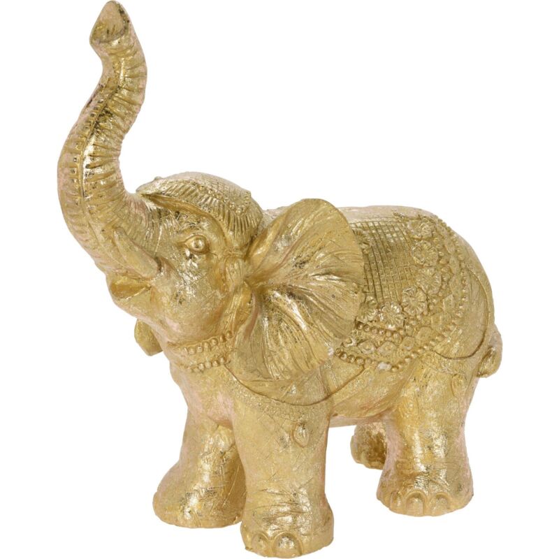 foto del prodotto koopman statua decorativa elefante da giardino arredo interno ed esterno h 39 cm cemento