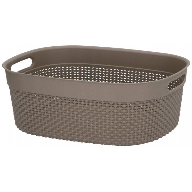 foto del prodotto cesta filo 38x29xh15cm cappuccino