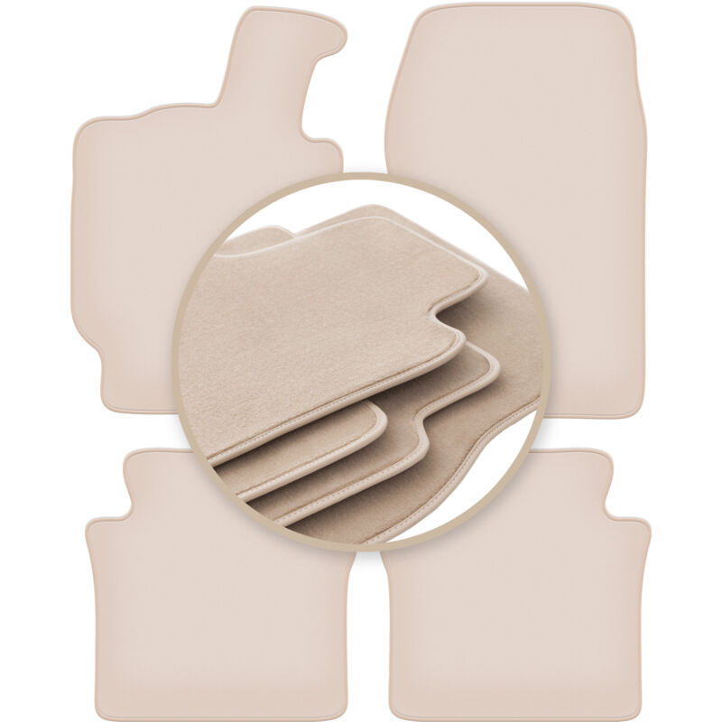 foto del prodotto tappetini premium beige per lancia thesis berlina 2001 2009