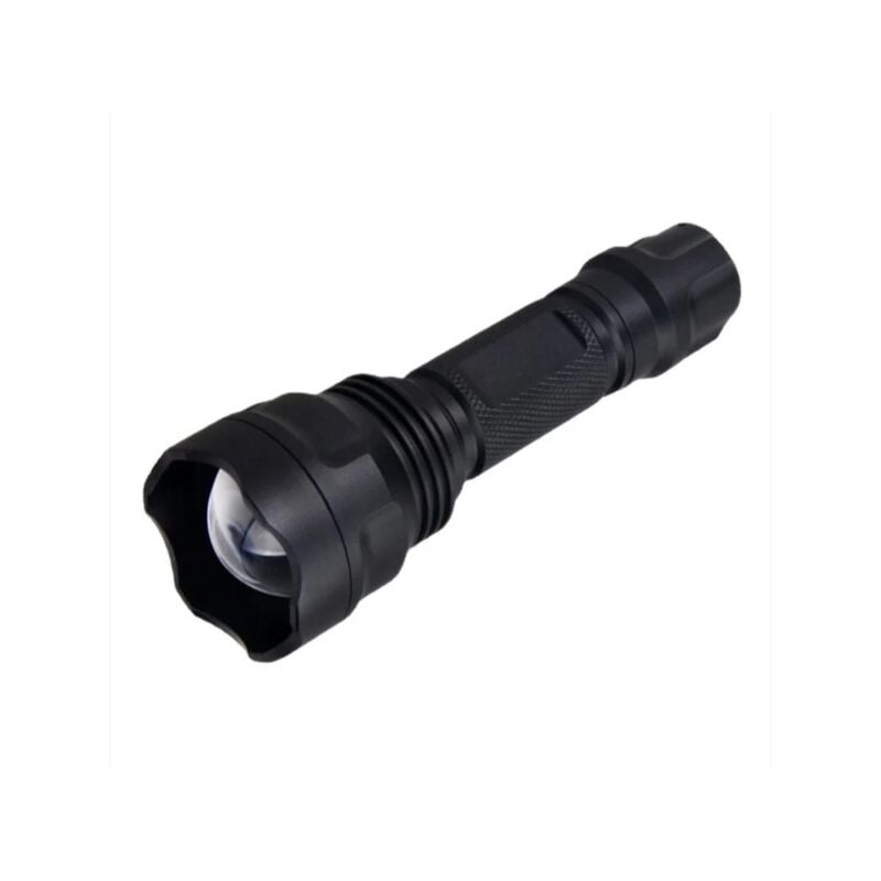 immagine 0 del prodotto torcia led zoom c8 portatile con visione notturna a infrarossi 850nm, torcia supplementare a luce bianca