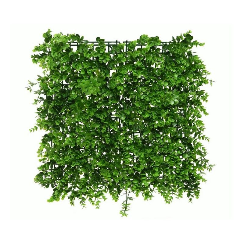 foto del prodotto pannello decorativo verde muro eucalipto 50x50 cm