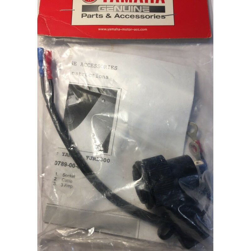 foto del prodotto yamaha 5jw w0789 00 spina di alimentazione 12v fjr1300