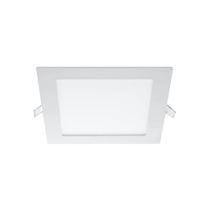 foto del prodotto faretto da incasso a led da soffitto extrapiatto quadrato 18w 1620lm 160 205mmx205mm bianco bianco naturale 4000k