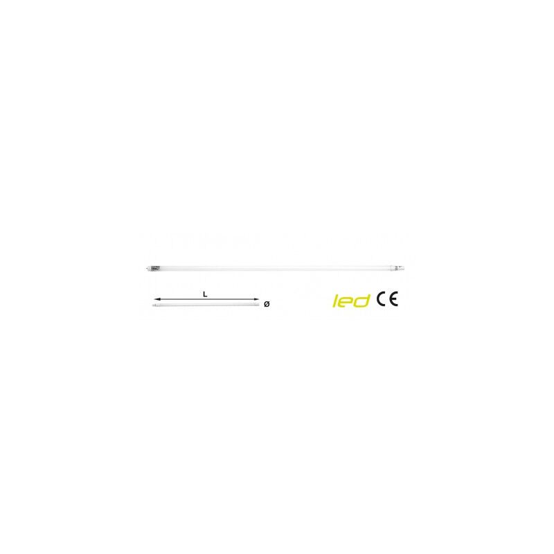 foto del prodotto tubo led t8 corpo vetro maurer 22w 2300lm 6500k 1500mm l.fredda