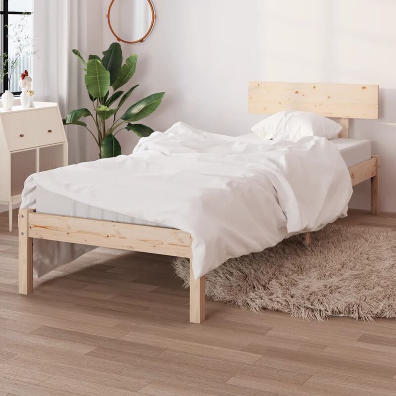 foto del prodotto furniture limited giroletto in legno massello di pino 100x200