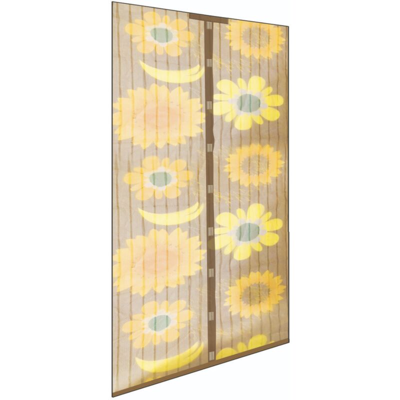 foto del prodotto zanzariera ecco strip magnetica 140x250 fiori