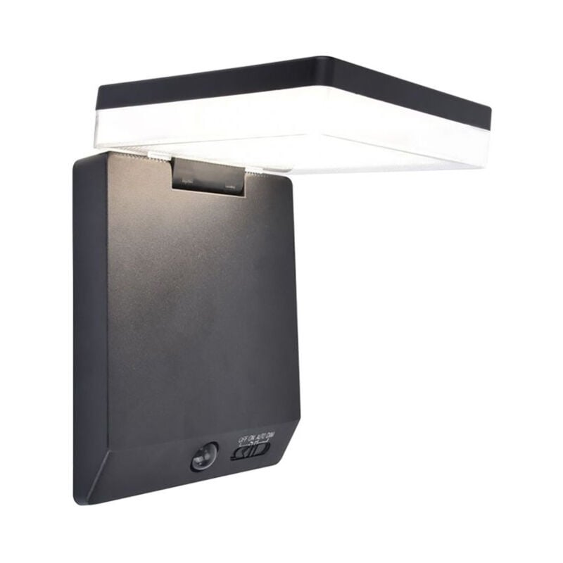 foto del prodotto applique solare moze 8w 4000k 1000lm 14x19xh15cm a