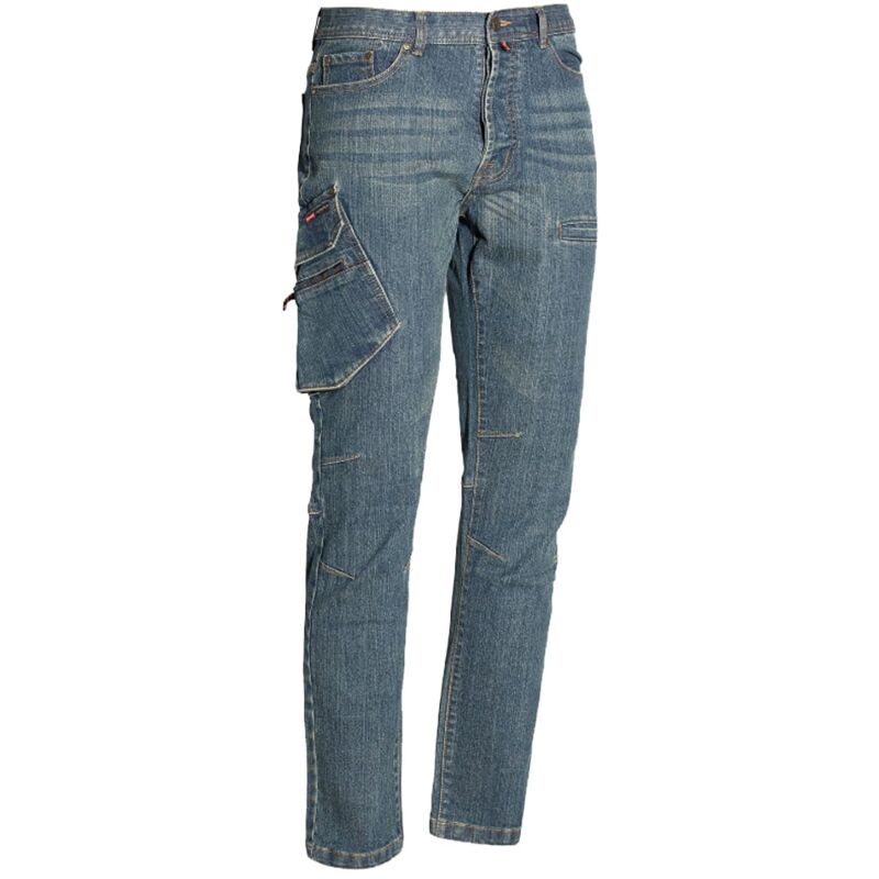 foto del prodotto pantaloni da lavoro industrial starter jeans stretch 8025bp l